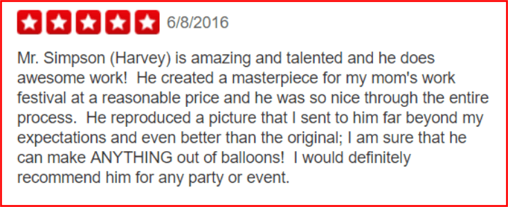 Yelp Review - Los Angeles - Squeaky Clean Productions